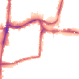 Night-time road noise heatmap for N15 4QT