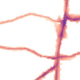 Night-time road noise heatmap for N15 4SH
