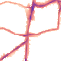 Night-time road noise heatmap for N15 4TJ