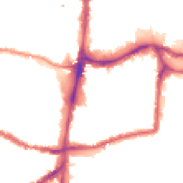 Night-time road noise heatmap for N15 4UG