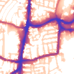 Daytime road noise heatmap for N15 4UJ