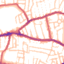 Daytime road noise heatmap for N15 5AJ