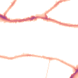Night-time road noise heatmap for N15 5BA