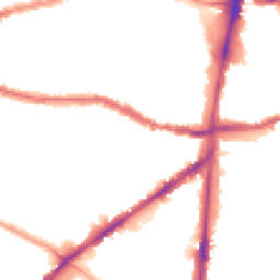 Night-time road noise heatmap for N15 5DD