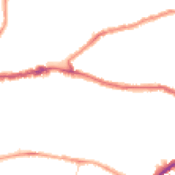Night-time road noise heatmap for N15 5EB