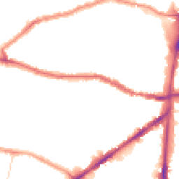 Night-time road noise heatmap for N15 5EJ