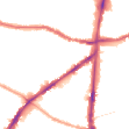 Night-time road noise heatmap for N15 5EN