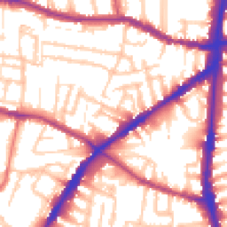 Daytime road noise heatmap for N15 5HP