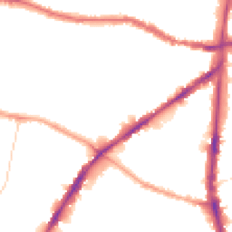 Night-time road noise heatmap for N15 5HP