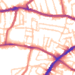 Daytime road noise heatmap for N15 5JG