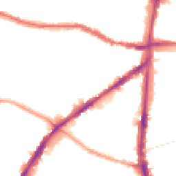 Night-time road noise heatmap for N15 5LG