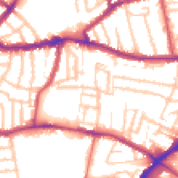 Daytime road noise heatmap for N15 5QR