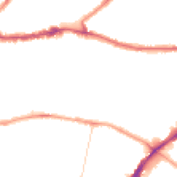 Night-time road noise heatmap for N15 5QT