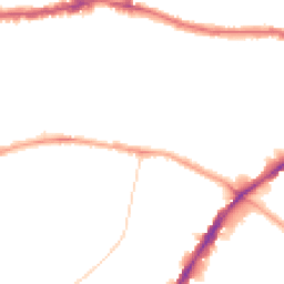 Night-time road noise heatmap for N15 5QX