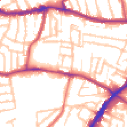 Daytime road noise heatmap for N15 5QZ
