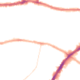 Night-time road noise heatmap for N15 5RA