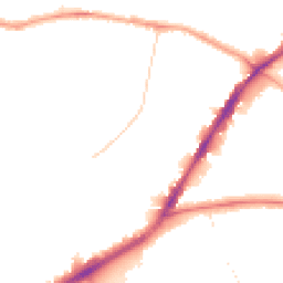 Night-time road noise heatmap for N15 6ED