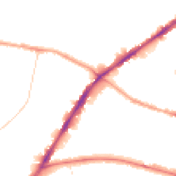 Night-time road noise heatmap for N15 6EP