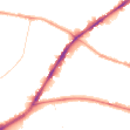 Night-time road noise heatmap for N15 6HS