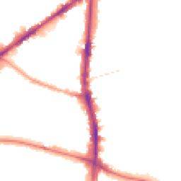 Night-time road noise heatmap for N15 6JU