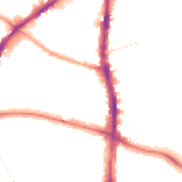 Night-time road noise heatmap for N15 6LU