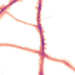 Night-time road noise heatmap for N15 6LW