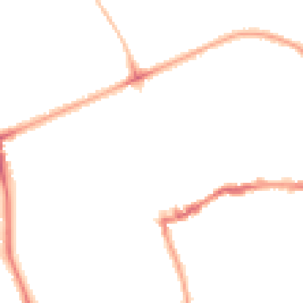 Night-time road noise heatmap for N16 0QB