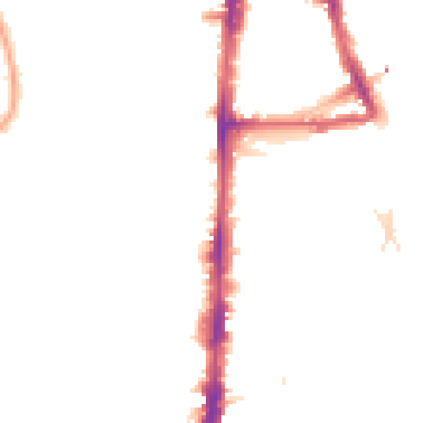 Night-time road noise heatmap for N16 8BU