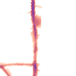 Night-time road noise heatmap for N17 0AG