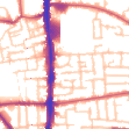 Daytime road noise heatmap for N17 0AR