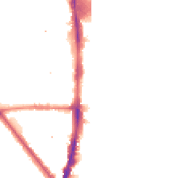 Night-time road noise heatmap for N17 0AU