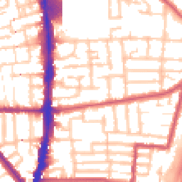 Daytime road noise heatmap for N17 0AY