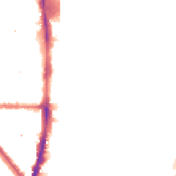 Night-time road noise heatmap for N17 0AY