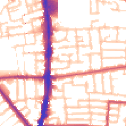 Daytime road noise heatmap for N17 0BF