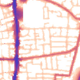 Daytime road noise heatmap for N17 0BL