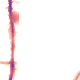 Night-time road noise heatmap for N17 0BN