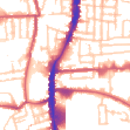 Daytime road noise heatmap for N17 0BW