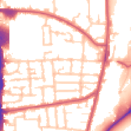 Daytime road noise heatmap for N17 0DB