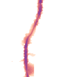 Night-time road noise heatmap for N17 0DE