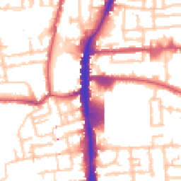 Daytime road noise heatmap for N17 0DH