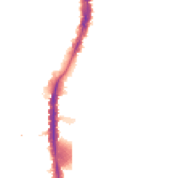 Night-time road noise heatmap for N17 0DT