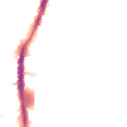 Night-time road noise heatmap for N17 0ES