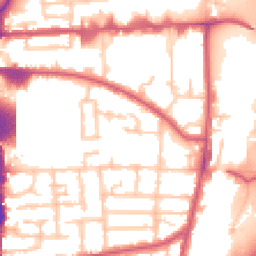 Daytime road noise heatmap for N17 0FE