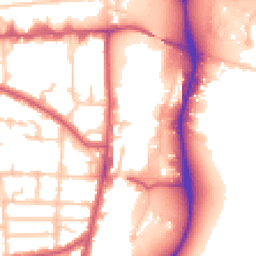 Daytime road noise heatmap for N17 0FF