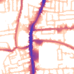 Daytime road noise heatmap for N17 0HD