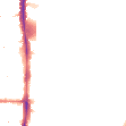 Night-time road noise heatmap for N17 0LG