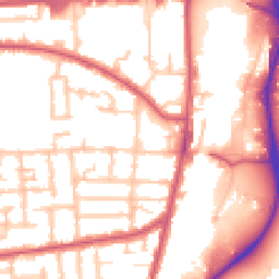 Daytime road noise heatmap for N17 0PF