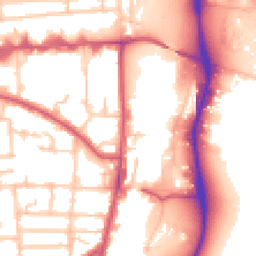 Daytime road noise heatmap for N17 0QS