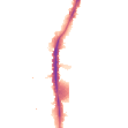 Night-time road noise heatmap for N17 0TA