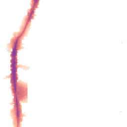 Night-time road noise heatmap for N17 0TJ